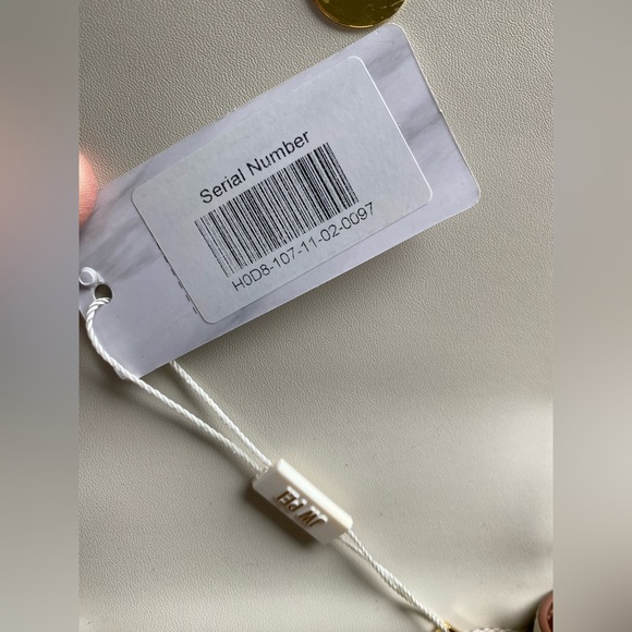 JW PEI The Fae Acrylic Chain Top Handle Bag - Beige & Brown Croc × 1 - Picture 3 of 10